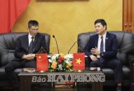 Tăng cường giao lưu, hợp tác trên các lĩnh vực giữa Hải Phòng với Phòng Thành Cảng, Quảng Tây (Trung Quốc)