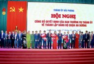 Công bố Quyết định của Ban Thường vụ Thành uỷ về thành lập Đảng bộ Quận An Dương