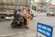 Xử phạt 3 trường hợp vi phạm nồng độ cồn trên địa bàn huyện An Lão trưa 7/1