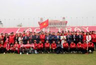 Bí thư Thành ủy Lê Tiến Châu gặp mặt, tặng thưởng vận động viên Nguyễn Đình Triệu – Thủ môn xuất sắc nhất giải đấu ASEAN CUP 2024