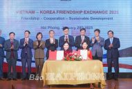 Tăng cường quan hệ hợp tác, đầu tư giữa Hải Phòng với các đối tác, doanh nghiệp của Hàn Quốc