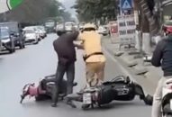 Tạm giữ hình sự đối tượng hành hung công an tại Hải Phòng