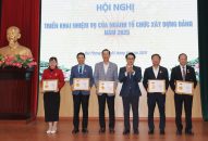 Ngành Tổ chức xây dựng Đảng: Tập trung sắp xếp, tinh gọn tổ chức bộ máy và tổ chức thành công Đại hội Đảng bộ các cấp trong năm 2025