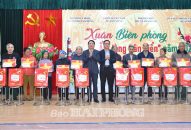 Trao 150 suất quà trong chương trình “Xuân Biên phòng ấm lòng dân biển” tại quận Đồ Sơn