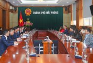 Đoàn doanh nghiệp Trung Quốc tìm kiếm cơ hội hợp tác đầu tư tại Hải Phòng
