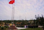 Thiêng liêng Lễ chào cờ chủ quyền đầu năm mới Ất Tỵ 2025 trên đảo Bạch Long Vĩ