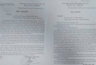 UBND phường Hoàng Văn Thụ và nhân dân gửi 2 thư cảm ơn Phòng Cảnh sát cơ động