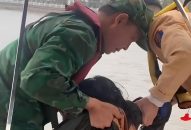 Kịp thời cứu cô gái trẻ nhảy cầu Bính ở Hải Phòng