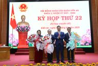 Kỳ họp thứ 22 HĐND quận Kiến An khóa V, nhiệm kỳ 2021-2026: Bầu Chủ tịch HĐND và Chủ tịch UBND quận