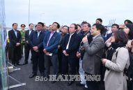 Khảo sát dự án đầu tư xây dựng tuyến đường sắt Lào Cai-Hà Nội-Hải Phòng tại vị trí ga cảng Lạch Huyện