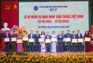 Ngành Y tế thành phố Kỷ niệm 70 năm Ngày Thầy thuốc Việt Nam (27/2/1955-27/2/2025)