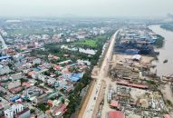 Phân luồng giao thông tạm thời tuyến đường Hải Lâm phục vụ Lễ khởi công Dự án đầu tư xây dựng đường vành đai 2 đoạn tuyến Tân Vũ – Hưng Đạo – đường Bùi Viện