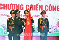 Bộ Chỉ huy Bộ đội biên phòng Hải Phòng được Chủ tịch nước tặng thưởng Huân chương Chiến công hạng Nhất