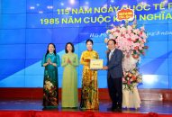 Hội Liên hiệp Phụ nữ thành phố kỷ niệm Ngày Quốc tế Phụ nữ 8/3 và phát động Cuộc thi Đằm thắm Hoa đất Cảng