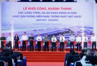 Đồng loạt khởi công, khánh thành 80 công trình, dự án lớn trên cả nước với số vốn 445.000 tỷ đồng