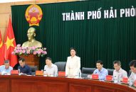 Đẩy nhanh tiến độ tổ chức các hoạt động Kỷ niệm 70 năm Giải phóng Hải Phòng và Lễ hội Hoa Phượng Đỏ 2025