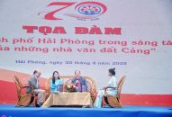Tọa đàm “Thành phố Hải Phòng qua sáng tác của các nhà văn đất Cảng”