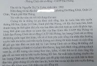 Đảng ủy phường Hàng Kênh (quận Lê Chân) gửi thư khen Phòng Cảnh sát cơ động – Công an thành phố