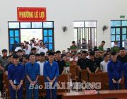 Xét xử lưu động 37 đối tượng gây rối trật tự công cộng