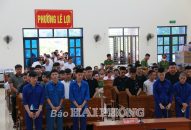 Xét xử lưu động 37 đối tượng gây rối trật tự công cộng