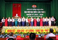 Đại hội Đảng bộ phường Bạch Đằng lần thứ I, nhiệm kỳ 2025 – 2030: Phát huy tiềm năng lợi thế, xây dựng đô thị xanh, văn minh, hiện đại