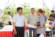 Chuẩn bị chu đáo cho Lễ khởi công các công trình chào mừng Kỷ niệm 80 năm Quốc khánh tại Điểm cầu số 4 khu vực phía Tây thành phố