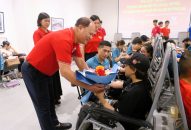 Hàng trăm cán bộ, hội viên, tình nguyện viên chữ thập đỏ thành phố tham gia Ngày hội hiến máu tình nguyện năm 2025