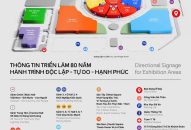 Sơ đồ chi tiết Triển lãm 80 năm thành tựu đất nước tại Đông Anh, Hà Nội