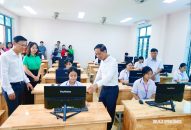 Trường THPT An Dương khai trương phòng máy vi tính hiện đại