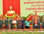 Lực lượng vũ trang Quân khu 3 đón nhận Huân chương Bảo vệ Tổ quốc hạng nhất