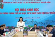 Hội thảo khoa học ‘Hải Phòng – Thành phố âm nhạc: Tiềm năng và cơ hội phát triển’