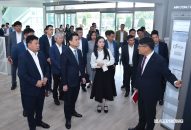 Chủ tịch UBND thành phố Lê Ngọc Châu làm việc với các doanh nghiệp thuộc Tập đoàn LG tại Hải Phòng