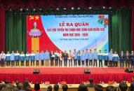 242 học sinh thành phố tham gia các Đội tuyển thi chọn học sinh giỏi quốc gia năm học 2025 – 2026