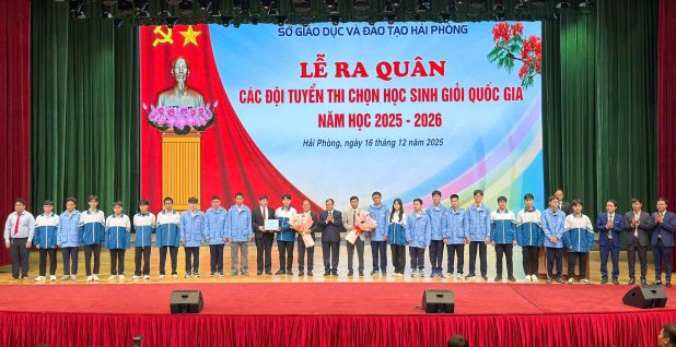 242 học sinh thành phố tham gia các Đội tuyển thi chọn học sinh giỏi quốc gia năm học 2025 – 2026