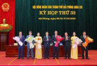Kỳ họp thứ 32 HĐND thành phố khóa XVI thực hiện nội dung công tác nhân sự thuộc thẩm quyền