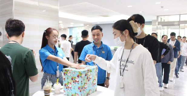 Công đoàn Công ty LG Display Việt Nam – Hải Phòng tổ chức chương trình chăm lo đời sống tinh thần người lao động dịp Giáng sinh và năm mới