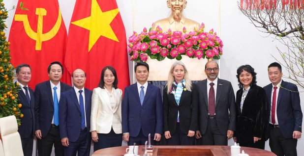 Chủ tịch UBND thành phố Lê Ngọc Châu tiếp và làm việc với Công ty TNHH Ford Việt Nam