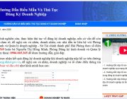 Hải Phòng hỗ trợ đăng ký doanh nghiệp trực tuyến