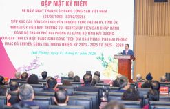 Ban Thường vụ Thành ủy gặp mặt kỷ niệm 96 năm Ngày thành lập Đảng Cộng sản Việt Nam (3/2/1930 – 3/2/2026)