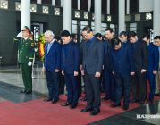 Các đồng chí lãnh đạo thành phố Hải Phòng viếng, chia buồn cùng gia quyến đồng chí Đoàn Duy Thành