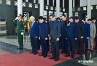 Các đồng chí lãnh đạo thành phố Hải Phòng viếng, chia buồn cùng gia quyến đồng chí Đoàn Duy Thành