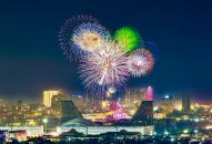 12 điểm bắn pháo hoa nổ đêm giao thừa Tết Nguyên đán Bính Ngọ 2026 tại Hải Phòng