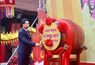 Trang trọng Lễ Khai bút Xuân Bính Ngọ 2026 tại Đền thờ Vạn thế sư biểu Chu Văn An