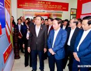 Chủ tịch Quốc hội Trần Thanh Mẫn kiểm tra công tác chuẩn bị bầu cử tại Hải Phòng