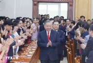 Tổng Bí thư Tô Lâm: Bắt tay ngay vào công việc, bảo đảm sự liên tục, thông suốt