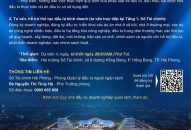 Hội nghị xúc tiến đầu tư trong nước và hướng dẫn quy định pháp luật về đầu tư, đấu thầu; tư vấn, hỗ trợ thủ tục đầu tư kinh doanh trên địa bàn thành phố Hải Phòng dự kiến diễn ra vào ngày 25/3/2026