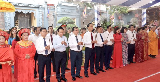 Trang nghiêm Lễ Cáo yết, dâng hương Lễ hội truyền thống Nữ tướng Lê Chân năm 2026