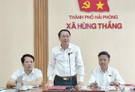 Khẩn trương giải phóng mặt bằng dự án Khu công nghiệp Tiên Lãng 1