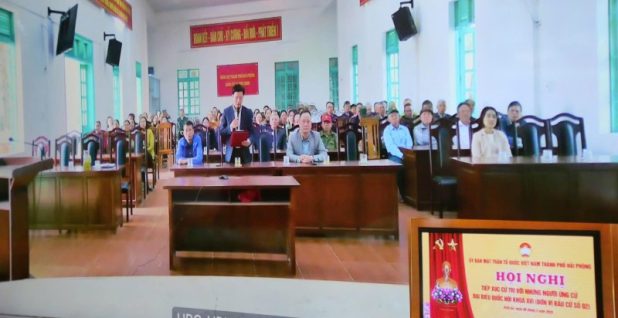 Ứng dụng chuyển đổi số trong công tác bầu cử ở Hải Phòng