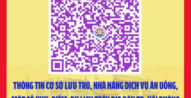 Du khách dự Lễ hội mùa xuân Côn Sơn – Kiếp Bạc năm 2026 chỉ cần quét mã QR để có thông tin về cơ sở lưu trú, nhà hàng dịch vụ ăn uống